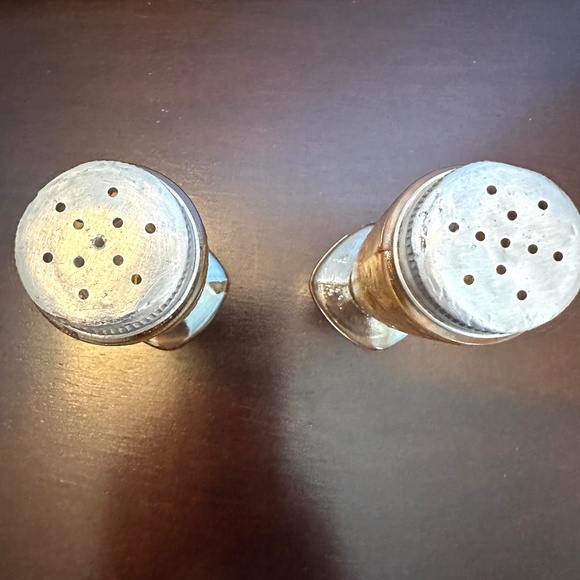 1950s Jeannette Glass Company Floragold salt & pepper - Picture 5 of 5